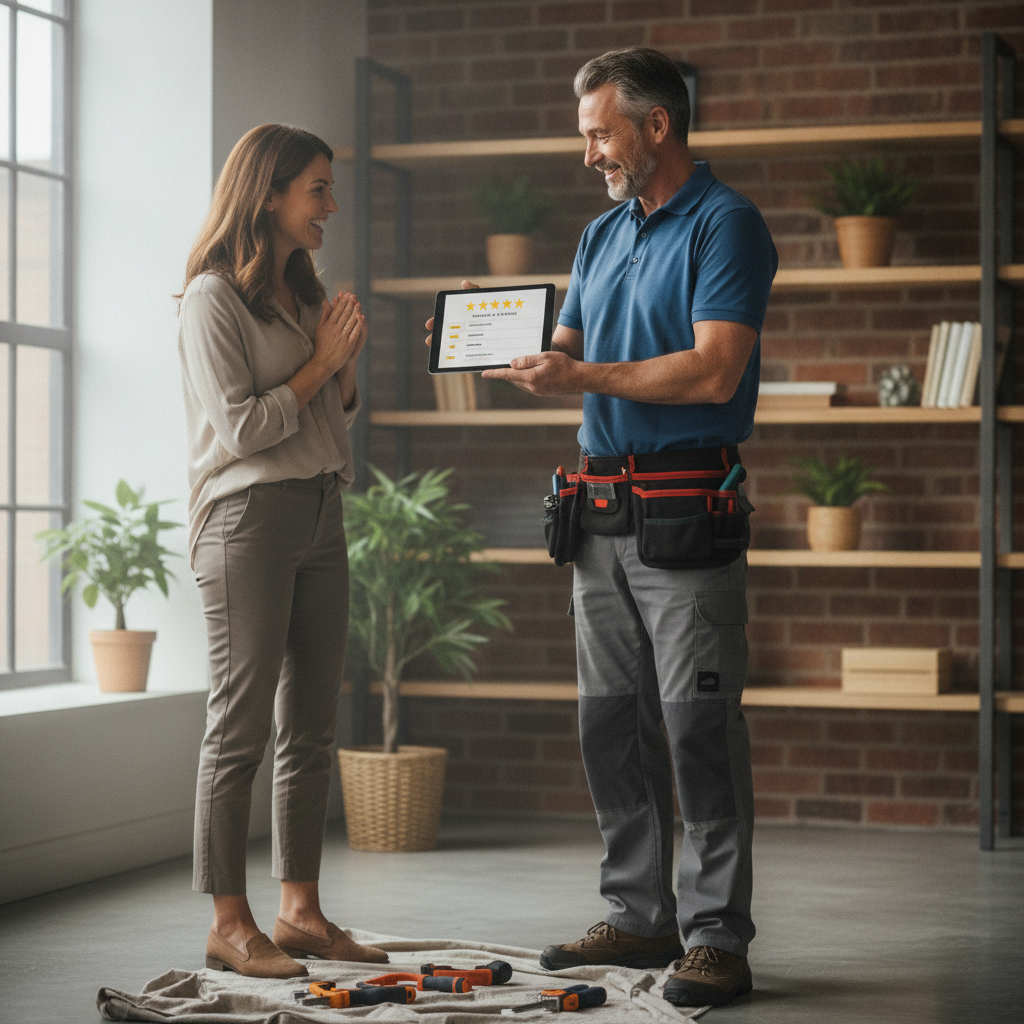 Get More 5-Star Reviews: UK Tradesperson's Guide 2026