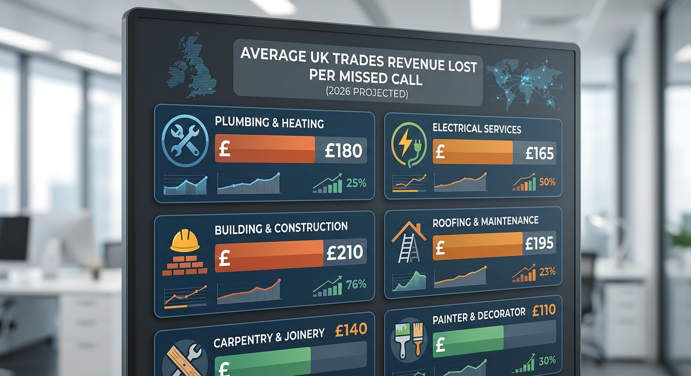 Missed Calls Costing Tradespeople: 2026 Data