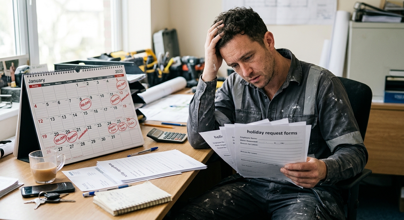 Tradespeople: Managing Summer Holiday Requests